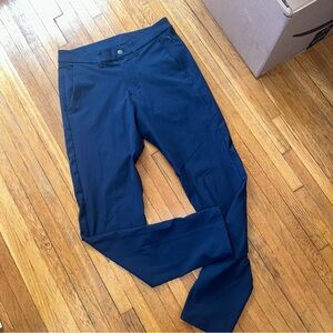 Lululemon Slimfit pants, 30 inch navy blue